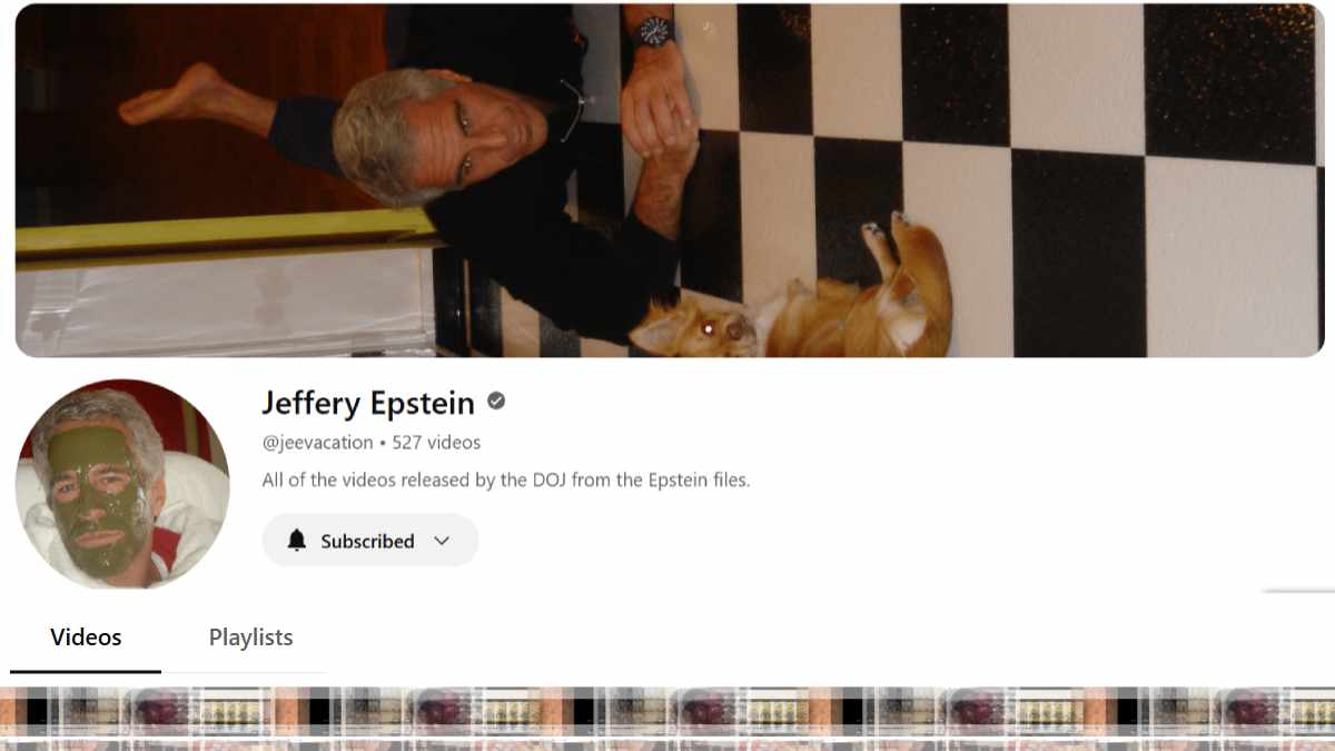 Epstein Files: All Jeffrey Epstein & Ghislaine Maxwell Videos Uploaded On A YouTube Clone; Here’s How To Access