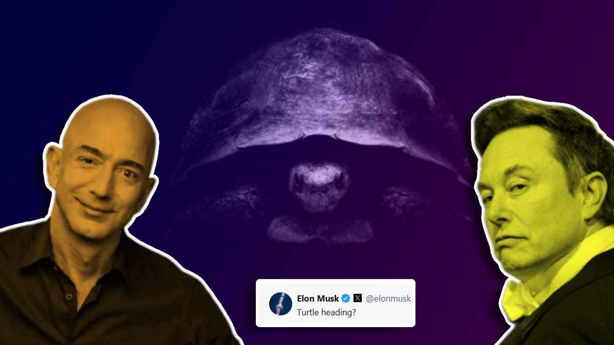 Did Jeff Bezos Take Aesop Fable Dig At Elon Musk With ‘Tortoise’ Tweet After SpaceX Boss’s Lunar City Plans Over Mars?