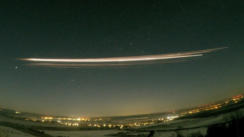 Metal pollution from a rocket reentry detected for the first time