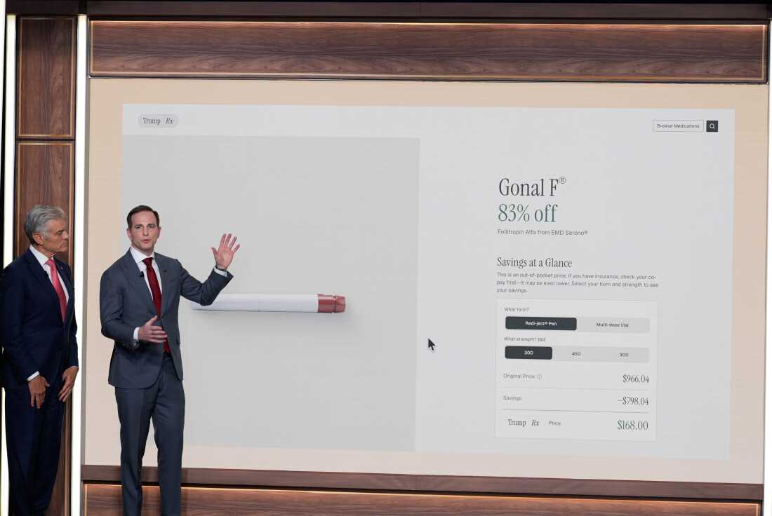 TrumpRx drug discounts : NPR