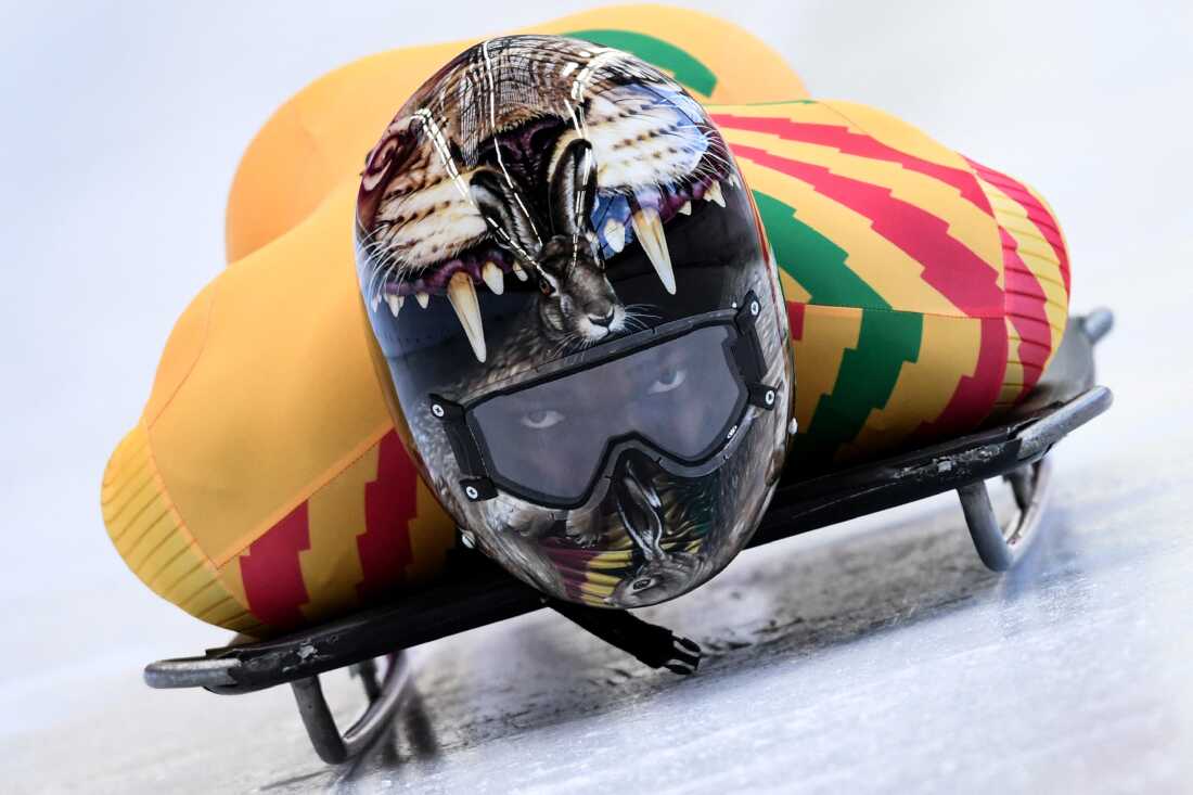 The Olympic wit and wisdom of an African skeleton racer : NPR