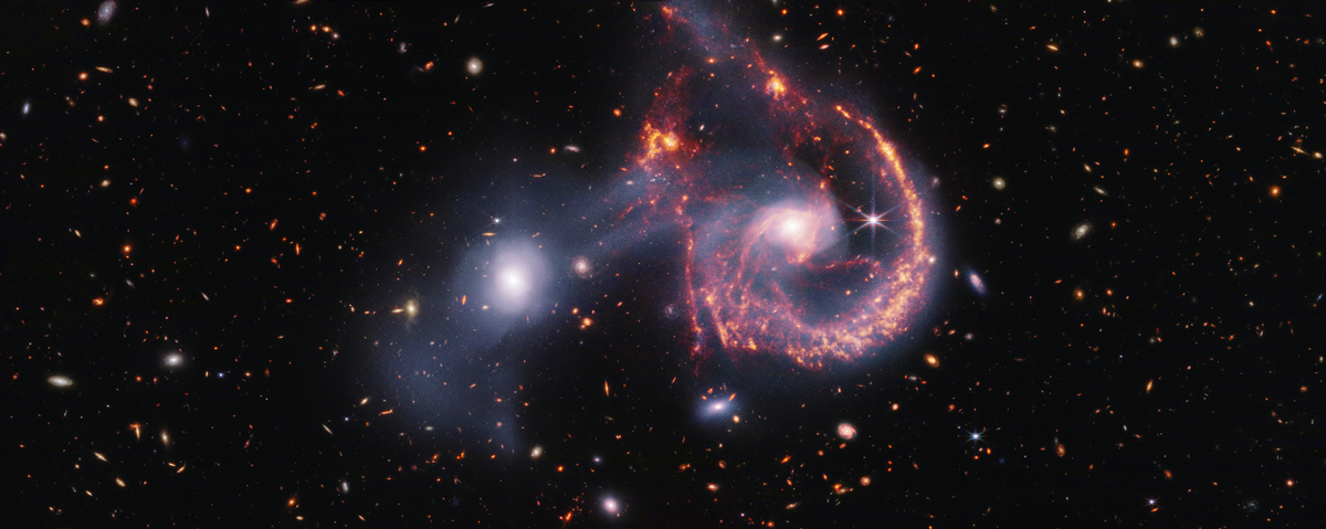 If the universe is expanding, how can galaxies collide?
