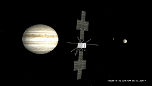 Jupiter-bound spacecraft turns gaze on solar system trespasser – The Times