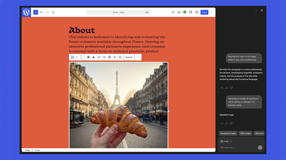 WordPress has a new AI assistant to help you build your dream website