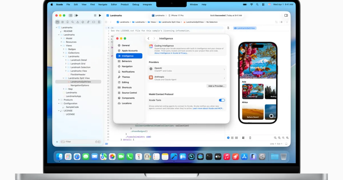 Xcode’s new AI agents don’t just suggest code, they get things done for you
