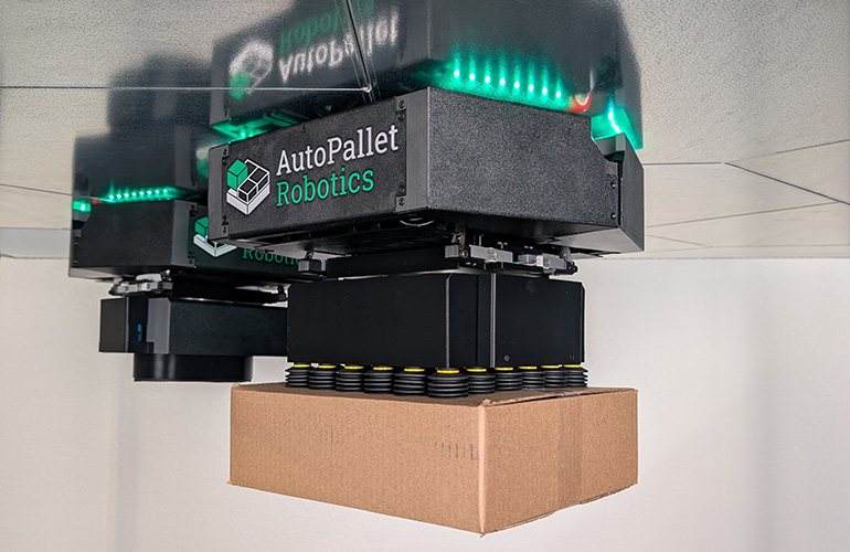 Flipping the script: How ‘upside-down’ AutoPallet robots solve palletizing density