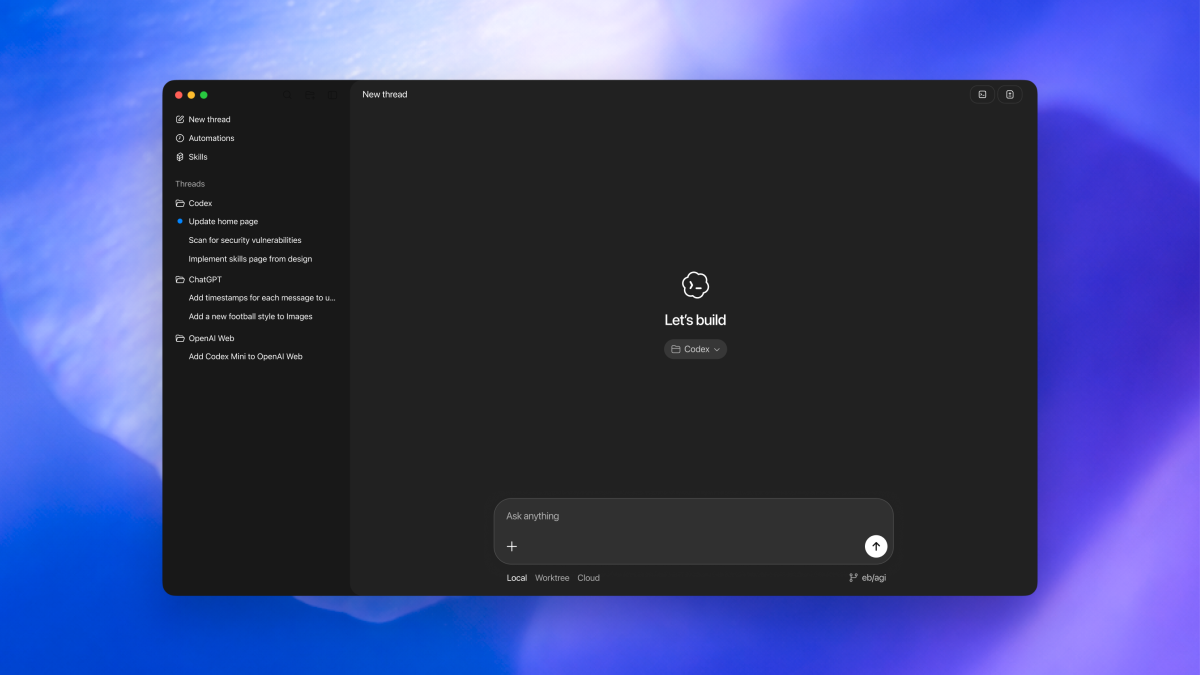 OpenAI launches new macOS app for agentic coding