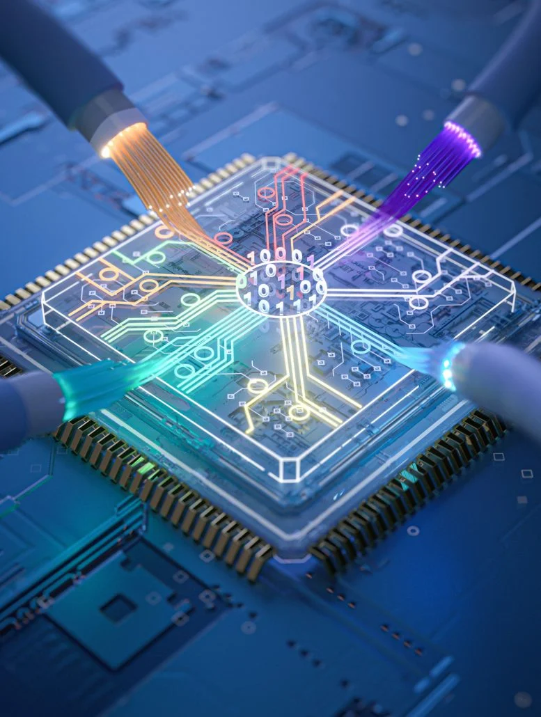 Caltech Breakthrough Brings Fiber-Optic Performance to Silicon Chips