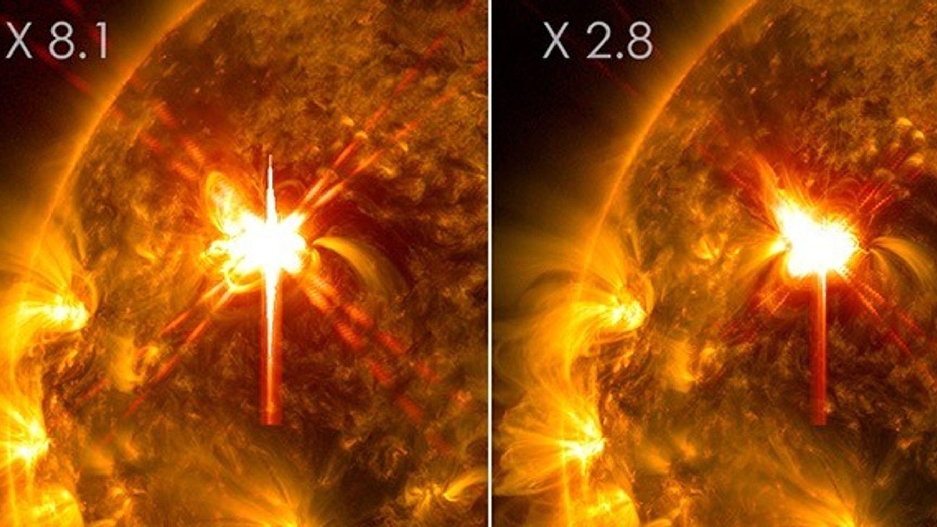 Sunspot launches 27 solar flares in 24 hours, including strongest outburst in years