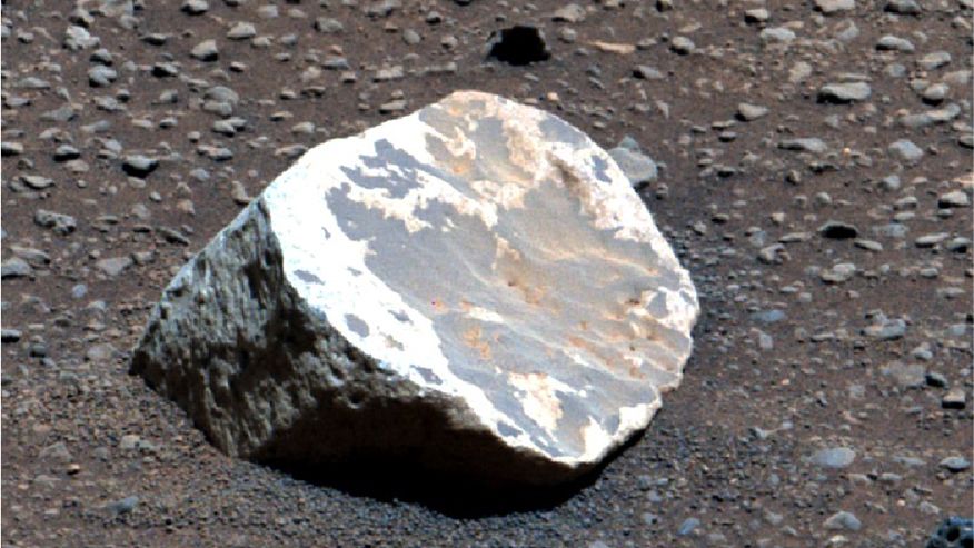 Bleached Martian rocks offer fresh evidence of a wetter and warmer Mars: ‘But where did they come from?
