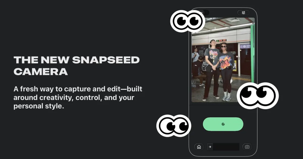 Snapseed update brings retro film camera vibes and manual controls to your iPhone