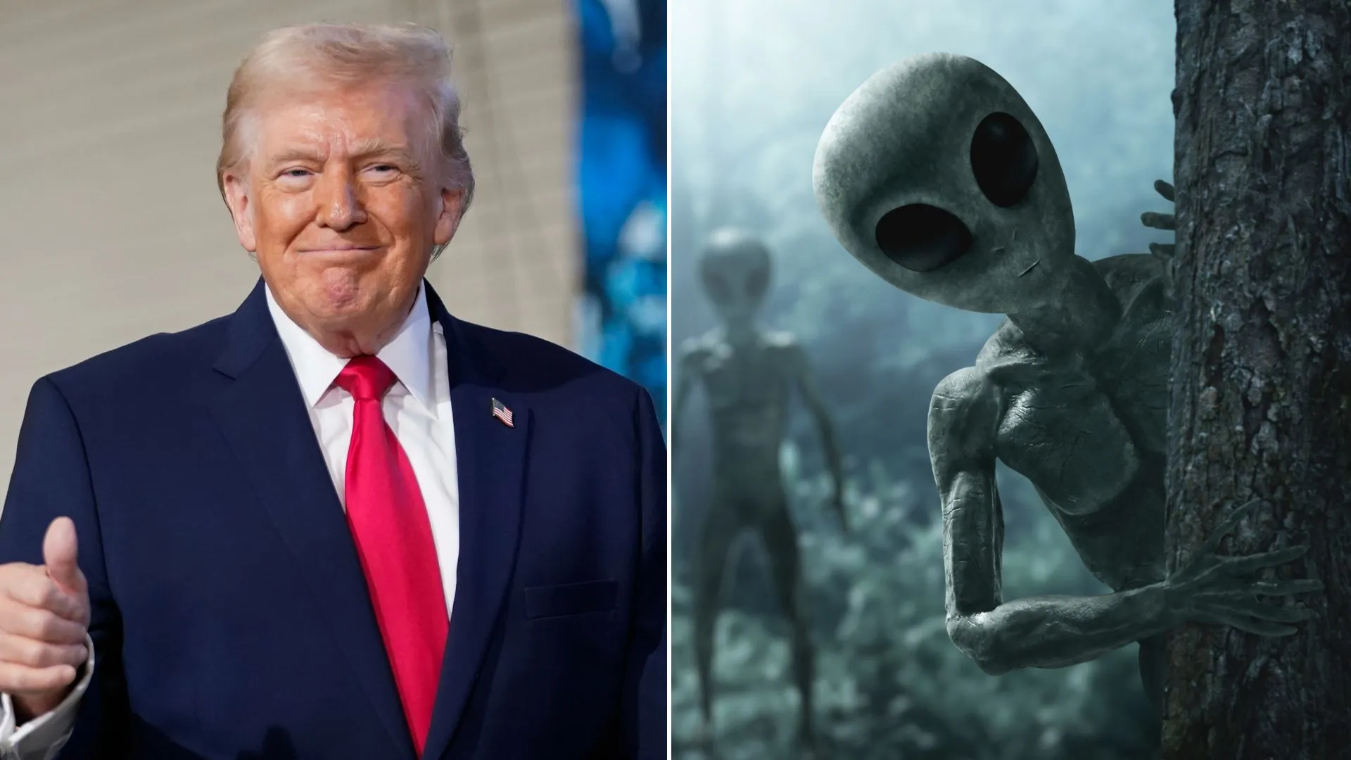 Donald Trump directs Pentagon to release secret files on UFOs, aliens