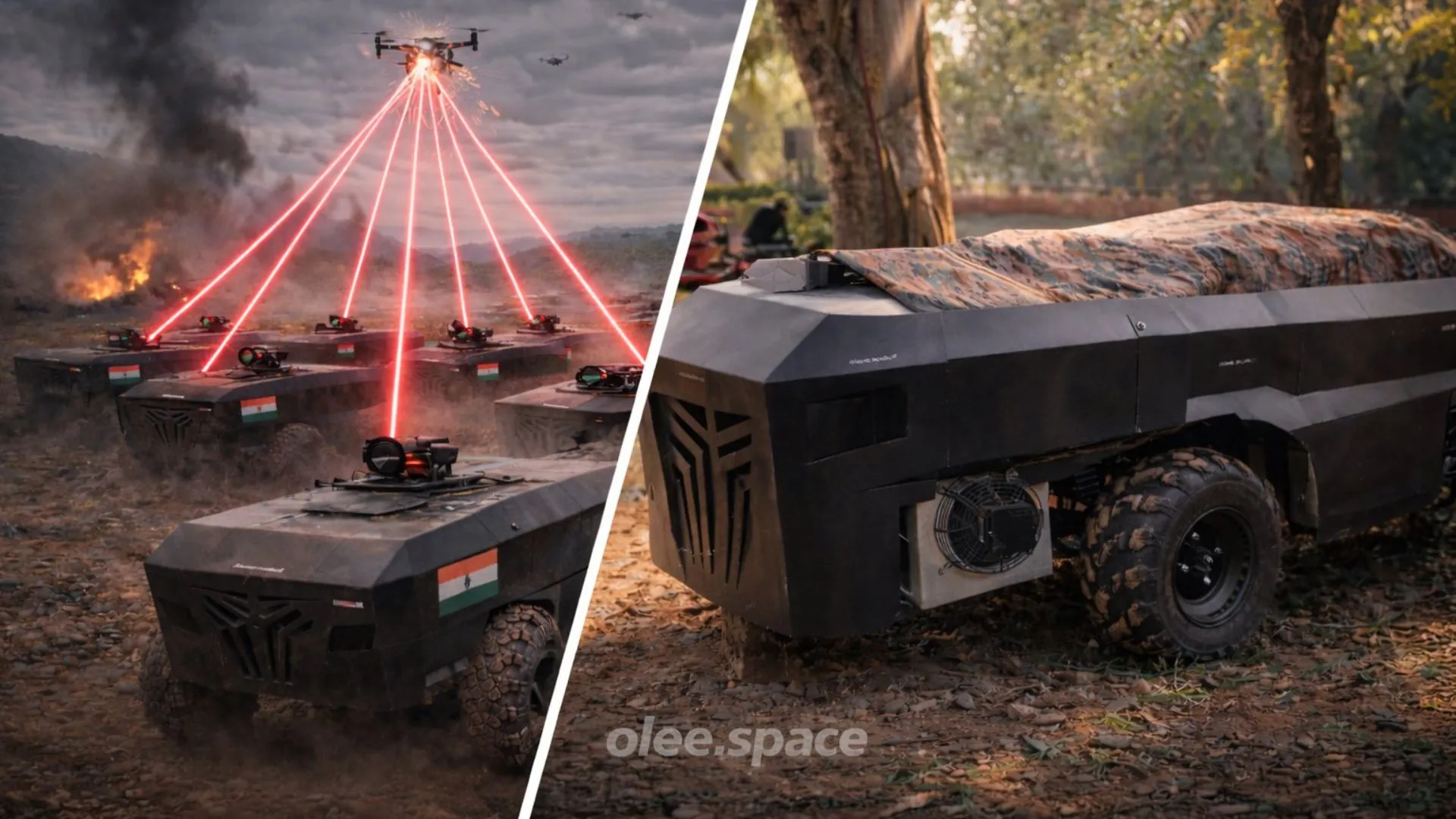 ‘World’s smallest’ 2 kW AI laser sniper integrated on ground robot