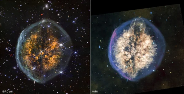 Eerie brainlike nebula captured in stunning new JWST images
