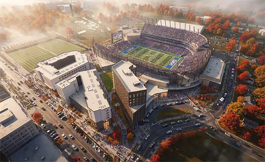 Kansas University Moves Forward on $362M Phase II Gateway District and Jayhawks Stadium Expansion