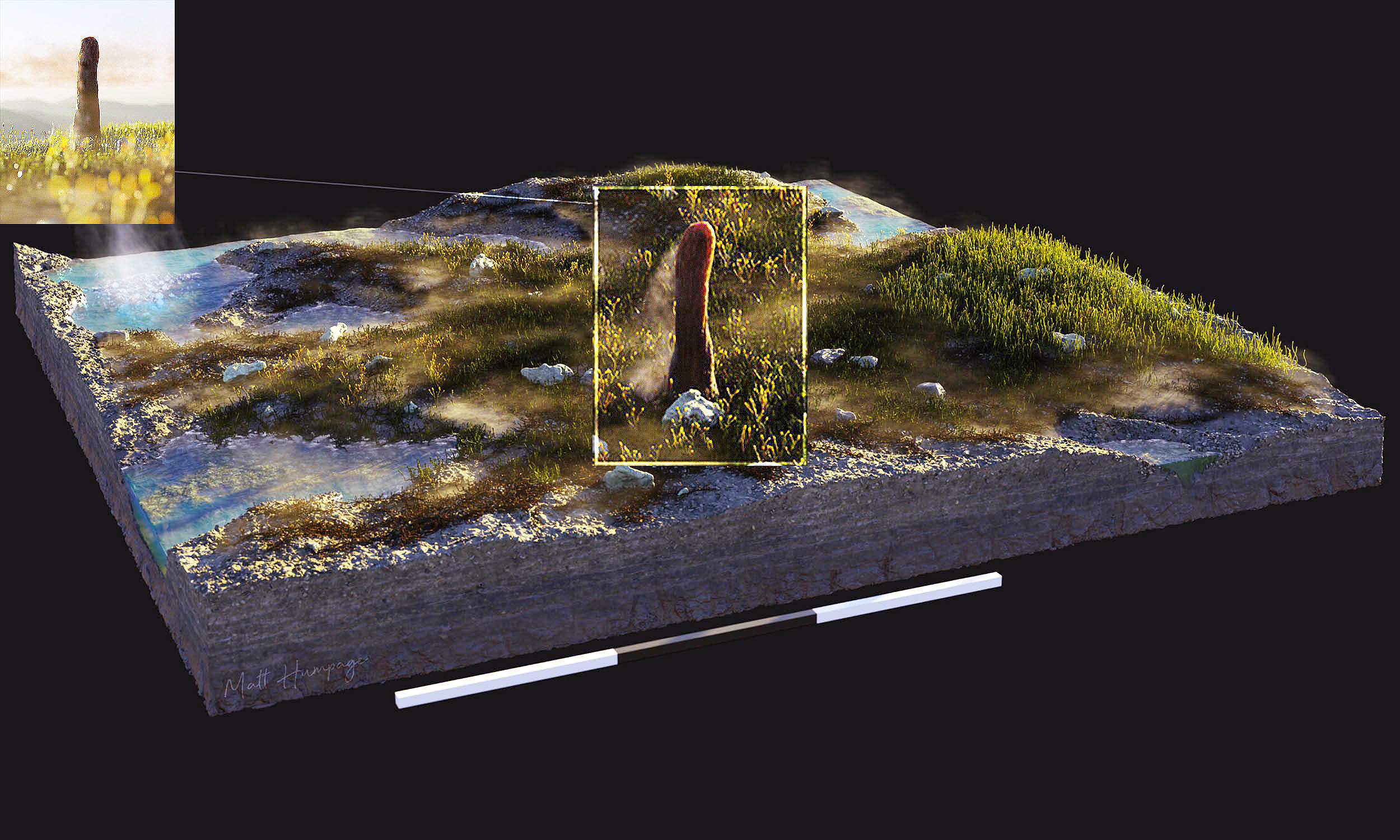 Enormous 26-foot fossil is labeled as an “unknown life form”