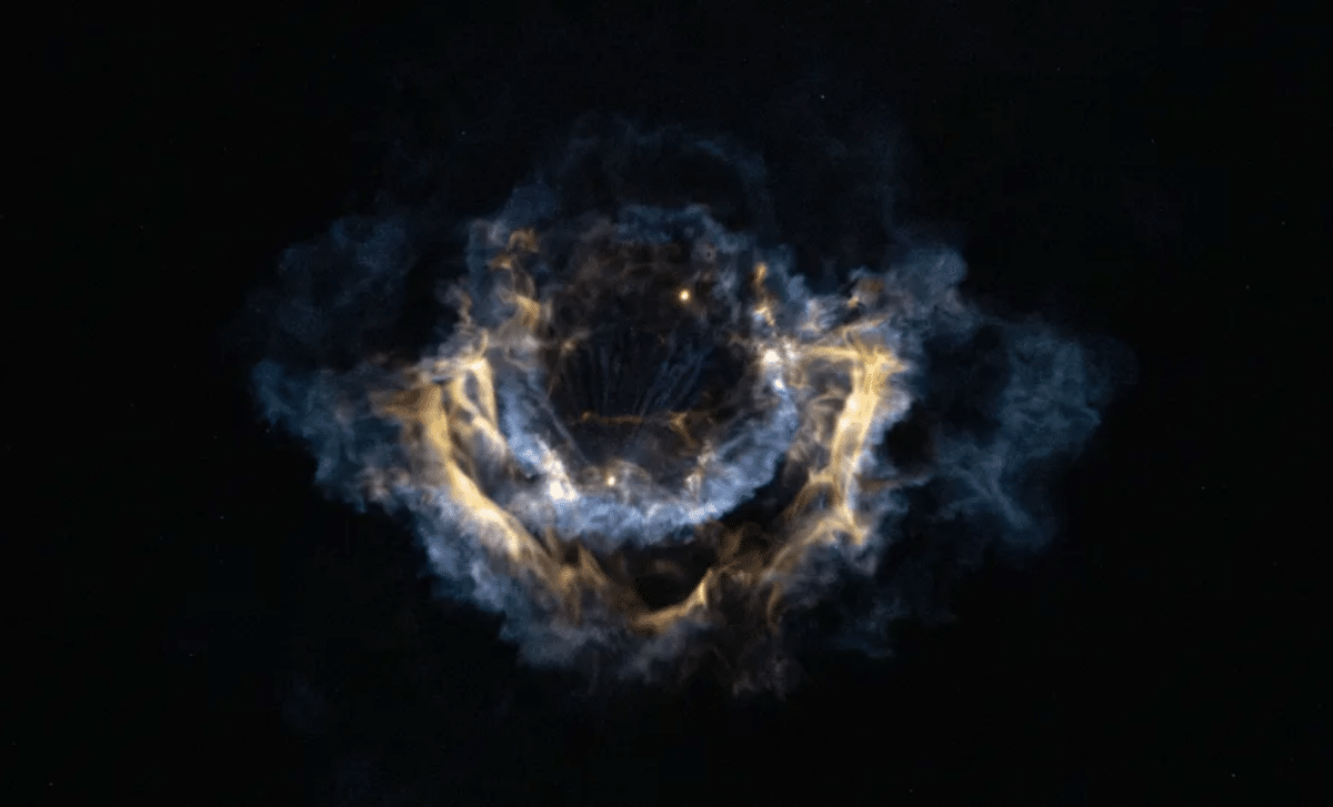 SpaceX’s Falcon 9 Rocket Creates Stunning Plume Over Florida, Capturing the Power of Space Travel