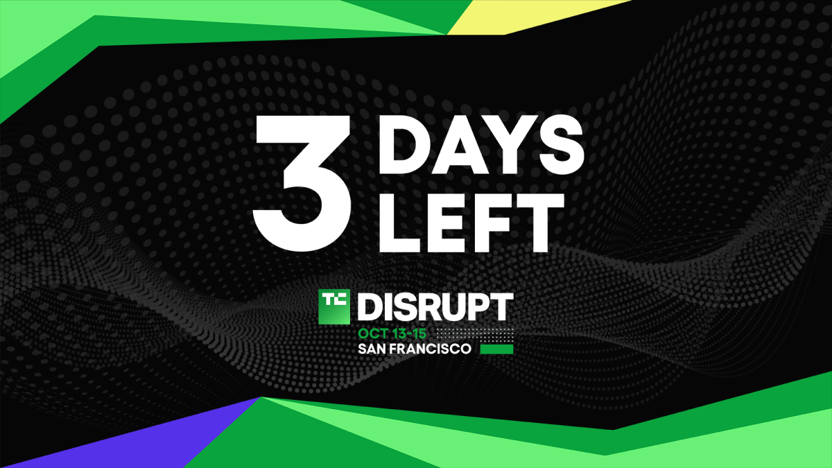 3 days left: Save up to $680 on your Disrupt 2026 ticket