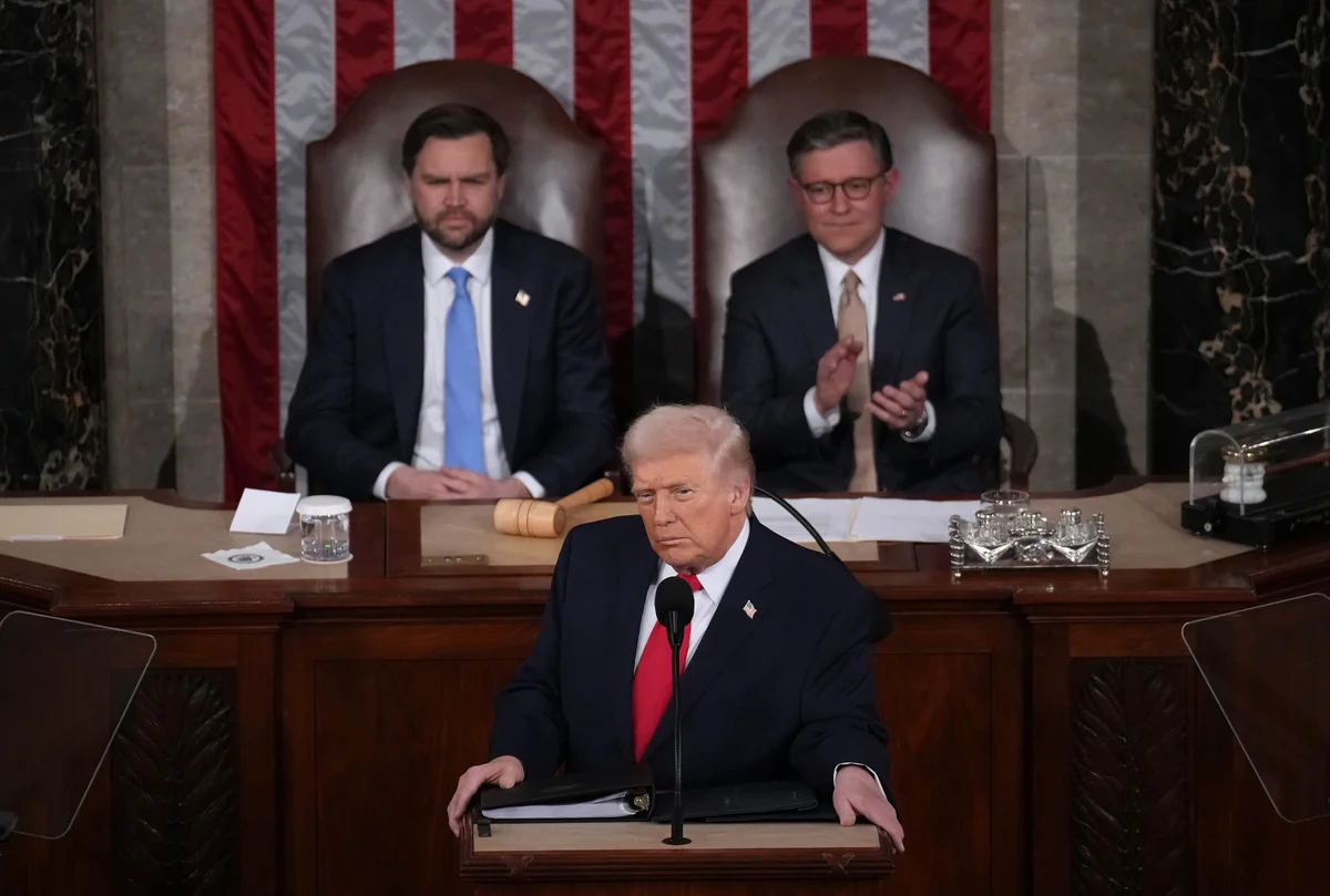 Trump’s State of the Union speech made no mention of Make America Healthy Again