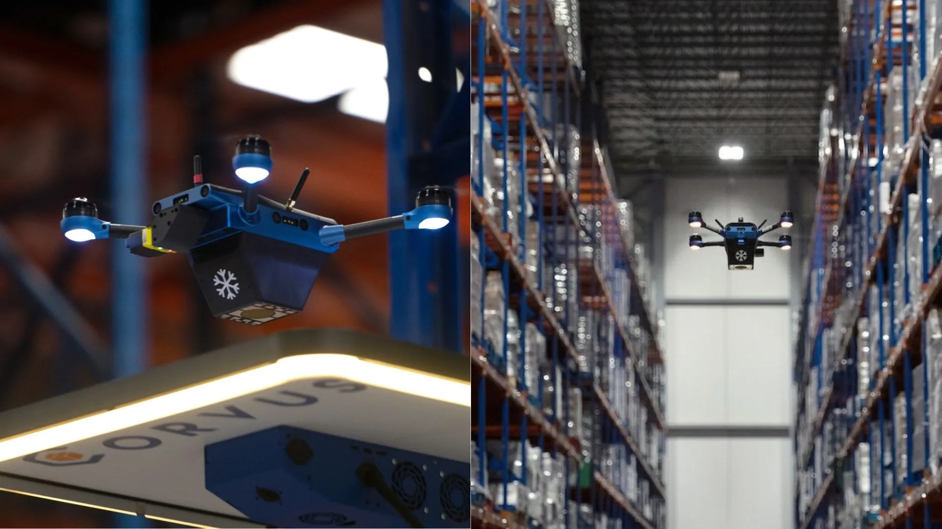 Corvus launches autonomous drones to track inventory in -20°F freezers