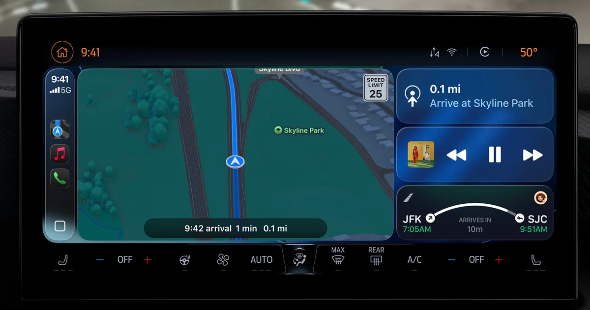 You might finally see CarPlay Ultra beyond a $200,000 Aston Martin