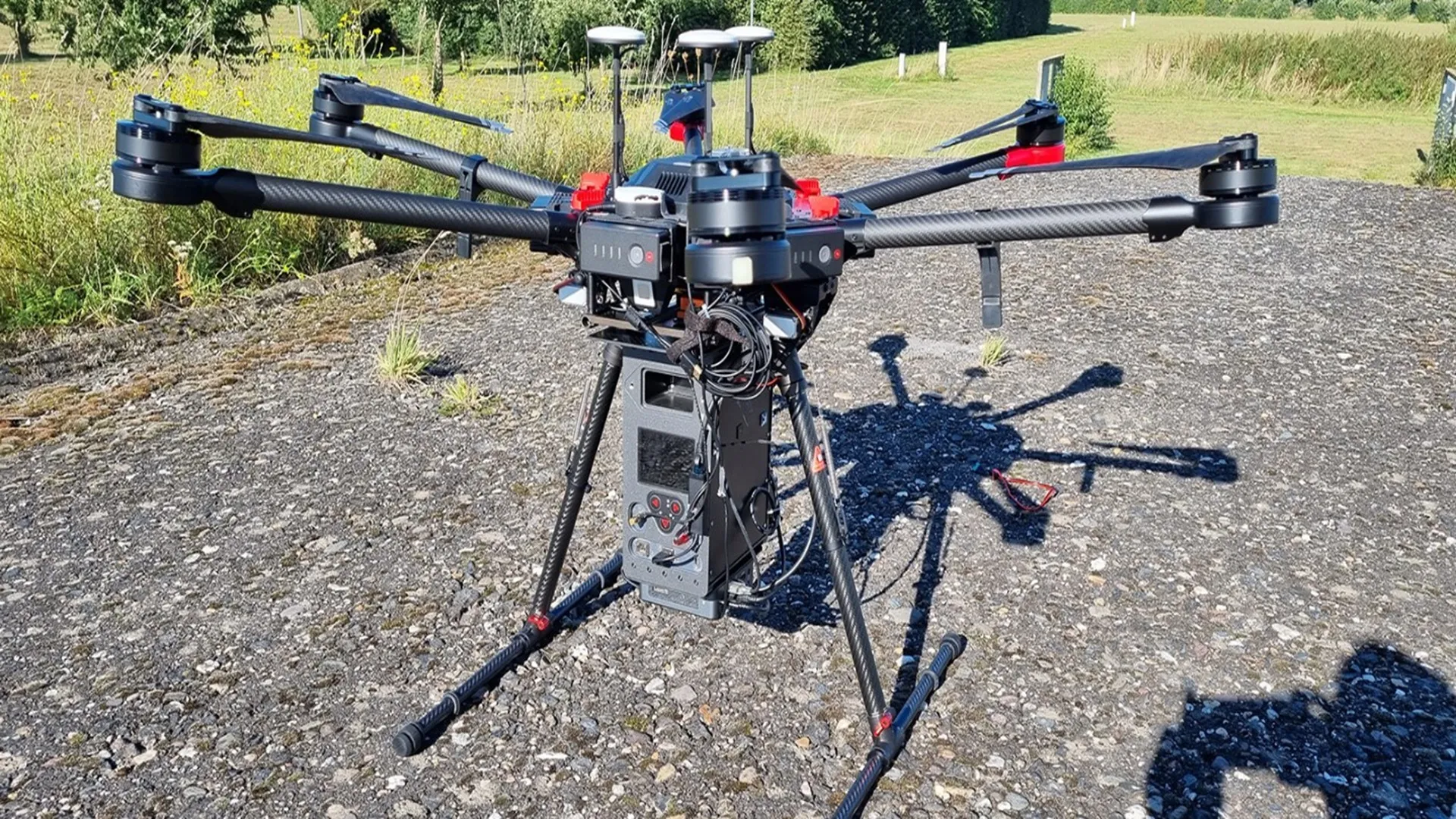 German military drones, robots hunt radioactive waste in danger zones