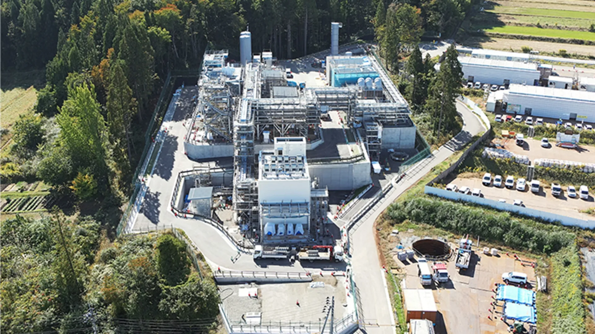 World’s largest CO2 methanation test facility goes online in Japan