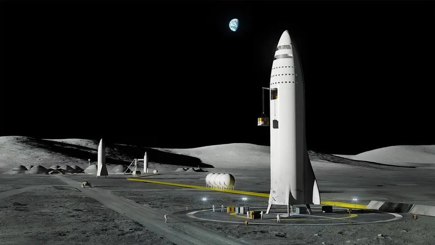 Musk says SpaceX focus is on the moon rather than Mars