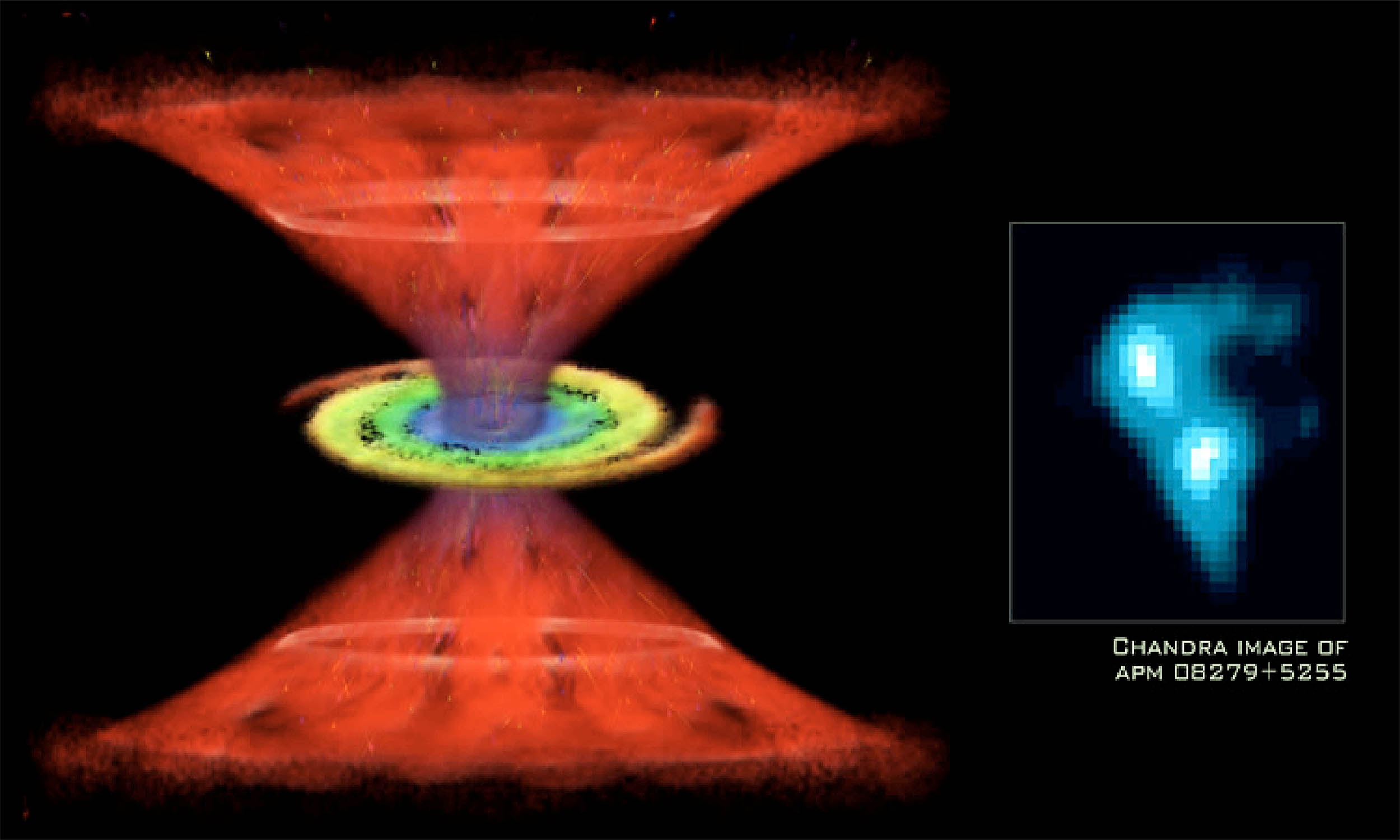 Black hole has enough water to fill “trillions of Earth-size oceans”
