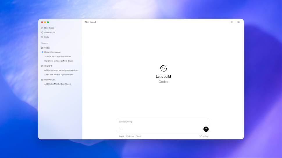 OpenAI reveals Codex app for Mac – ‘a different kind of tool’ it says is a much easier way to deploy AI agents on Apple devices