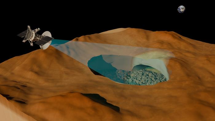 Radar Reveals Hidden Lava Tube Beneath Venus Surface