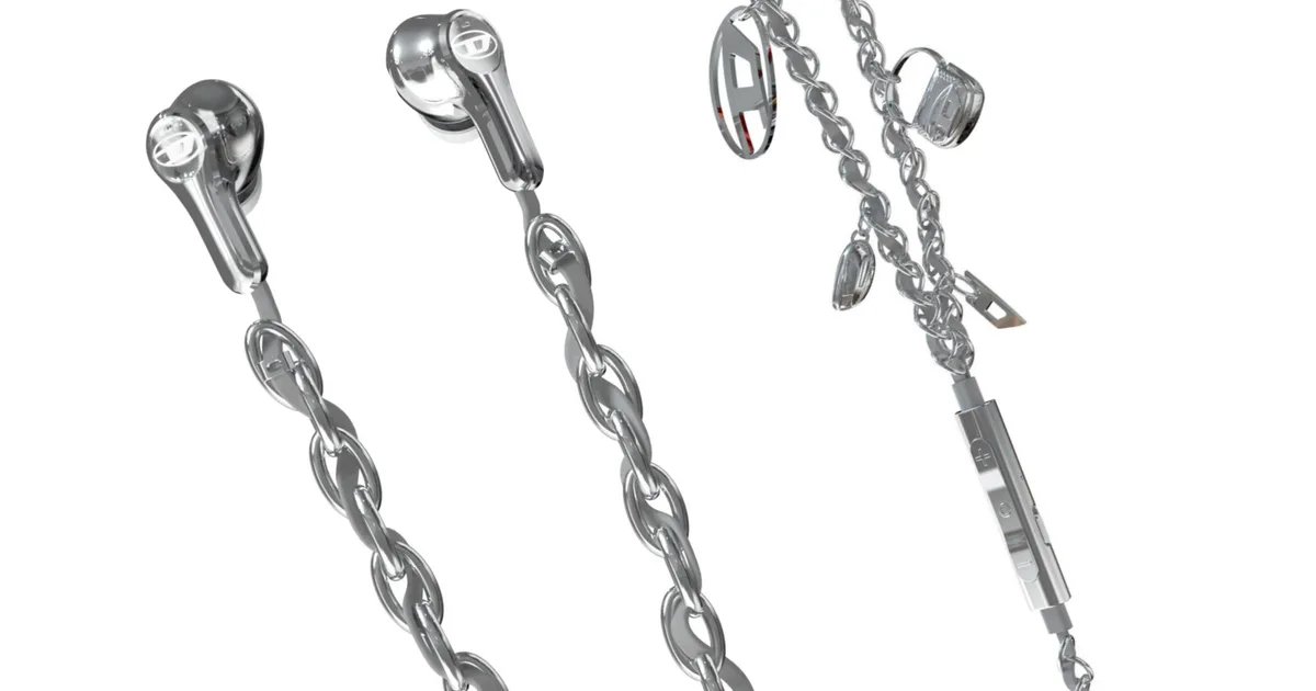 Diesel’s new wired earphones look better suited for denims than your ears