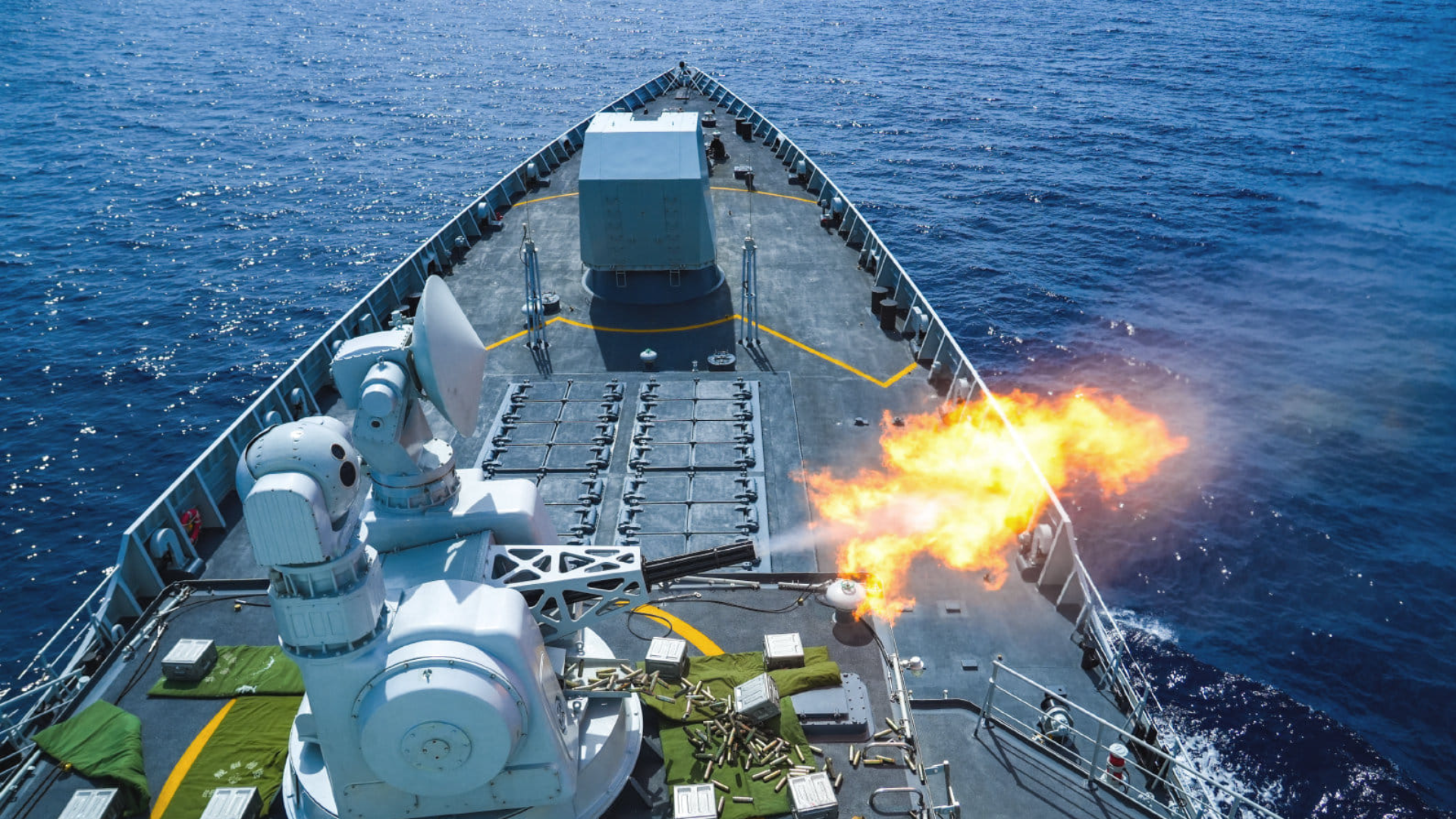 China’s 11,000-ton destroyer warns off foreign jets near Taiwan