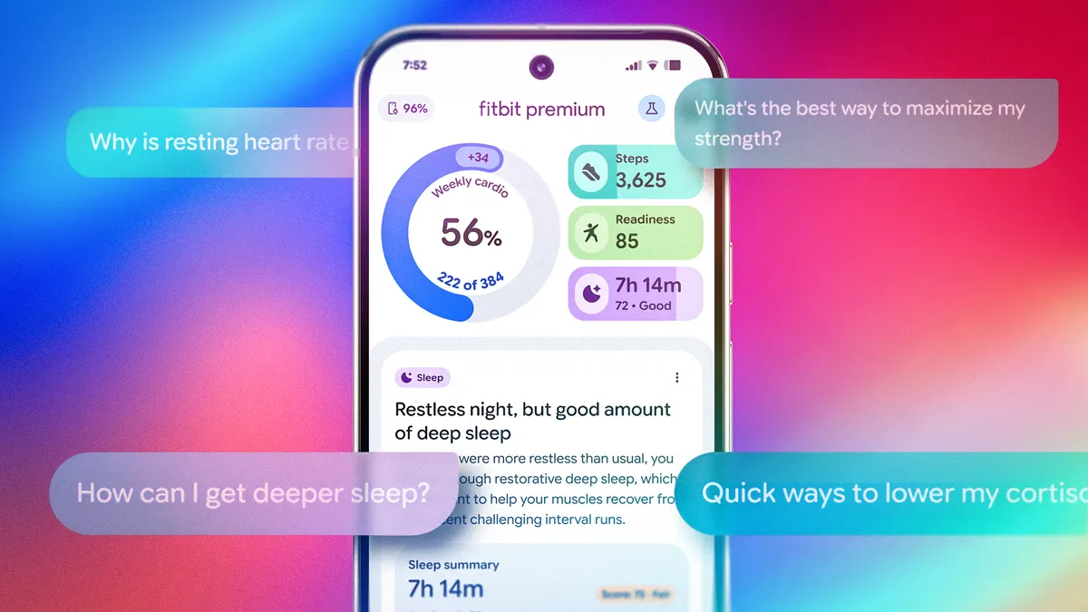 Fitbit’s Gemini-Powered Coach Comes to the iPhone and Rolls Out to More Countries