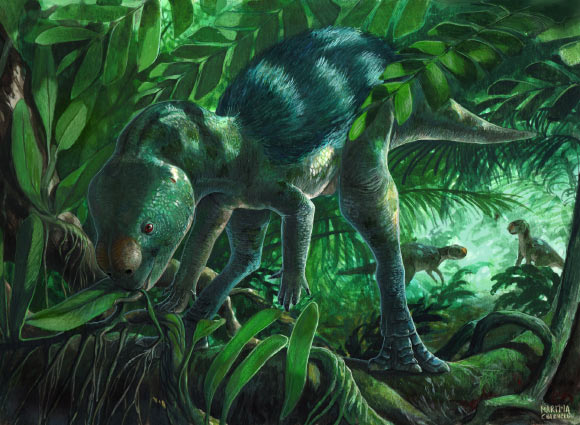 Tiny New Species of Herbivorous Dinosaur Unearthed in Spain