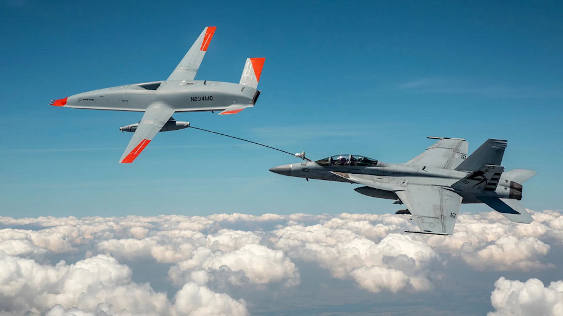 US Navy’s carrier-based aircraft refueling drone begins runway testing