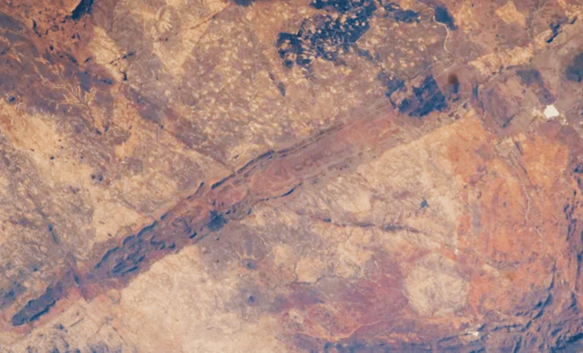 NASA Reveals Hidden 2.5 Billion-Year-Old Geological Wonder in Stunning Space Photo