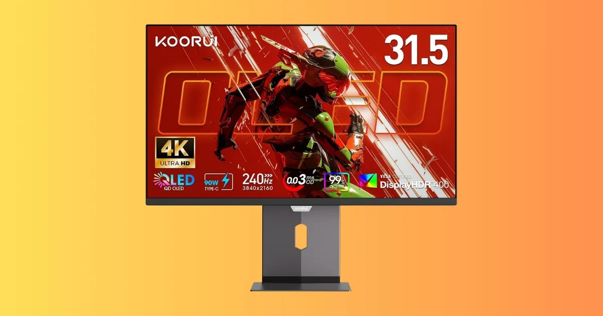 A 32-inch 4K OLED 240Hz monitor for $799.98 is the kind of “finish the setup” deal that’s hard to ignore