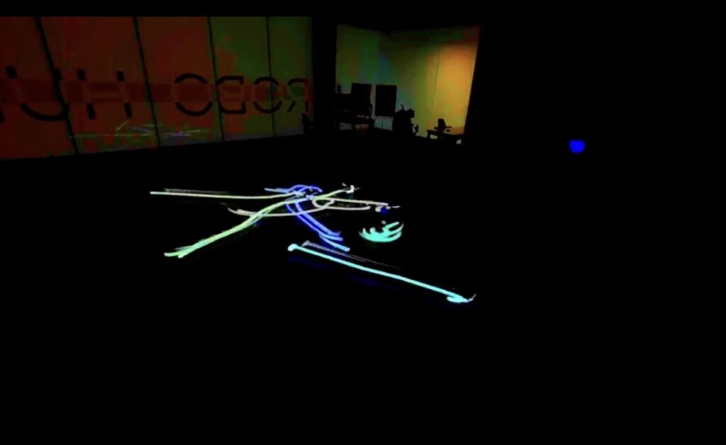 Translating music into light and motion with robots