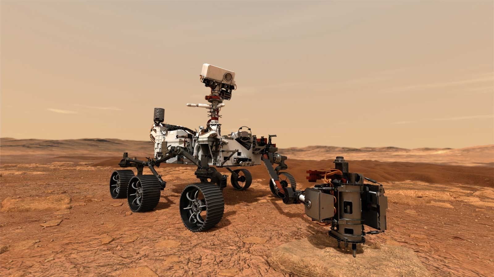 NASA’s Perseverance Mars rover completes its 1st drive planned by AI