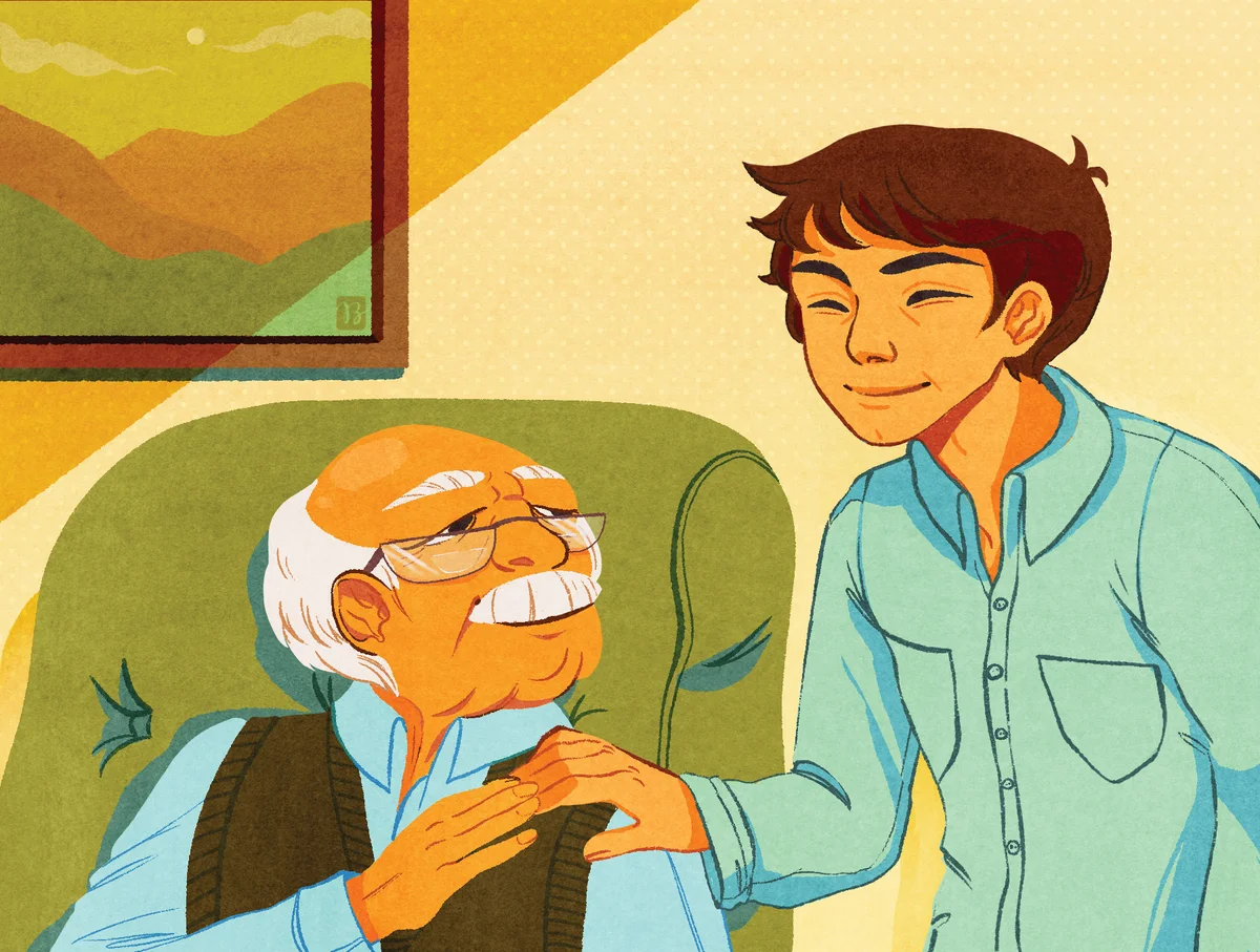 Dealing with stress-caused sickness in family caregivers