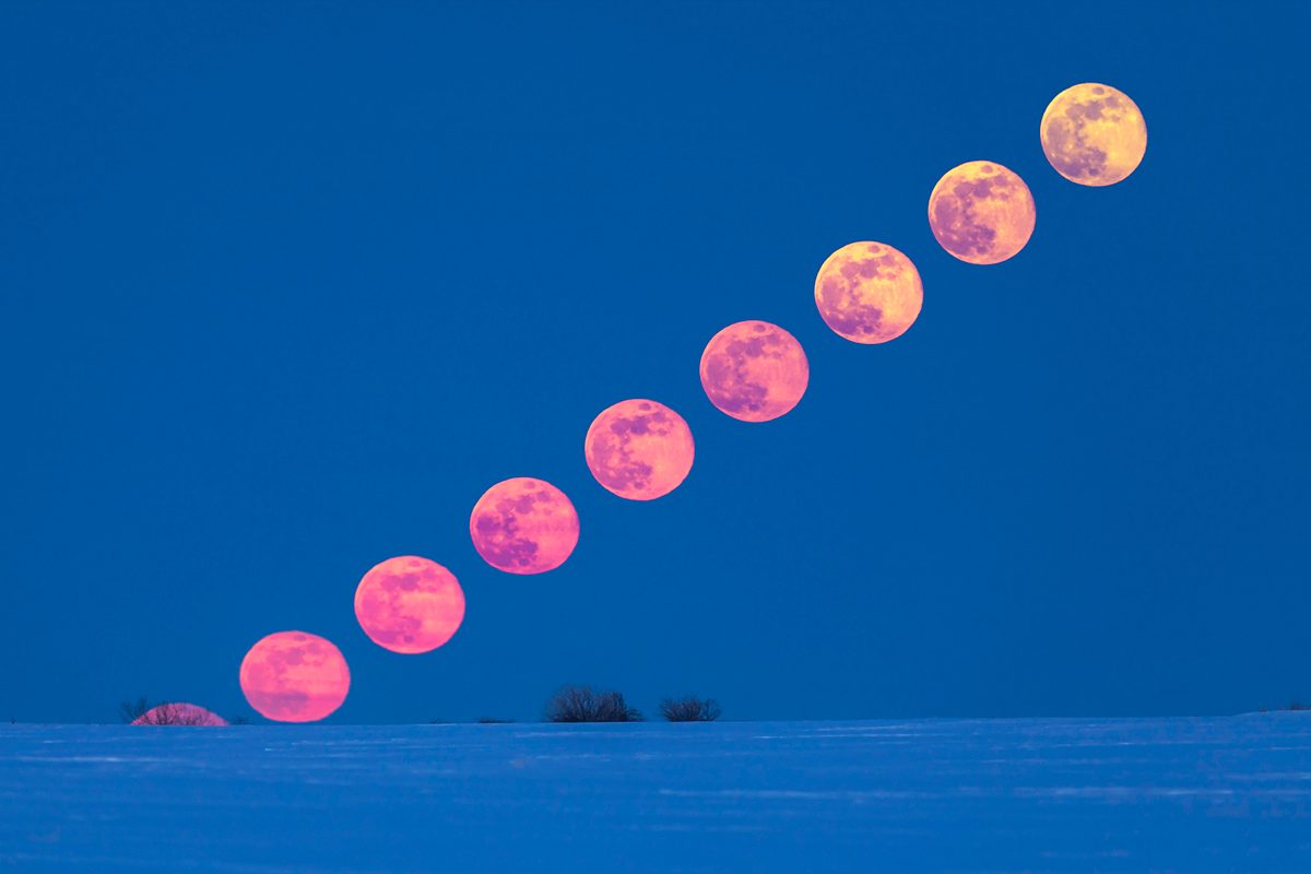 Tonight’s Snow Moon is a last chance to see a high Moon of winter. Here are 6 reasons to catch it