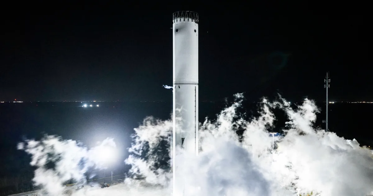 SpaceX’s mighty Starship rocket enters final testing for 12th flight