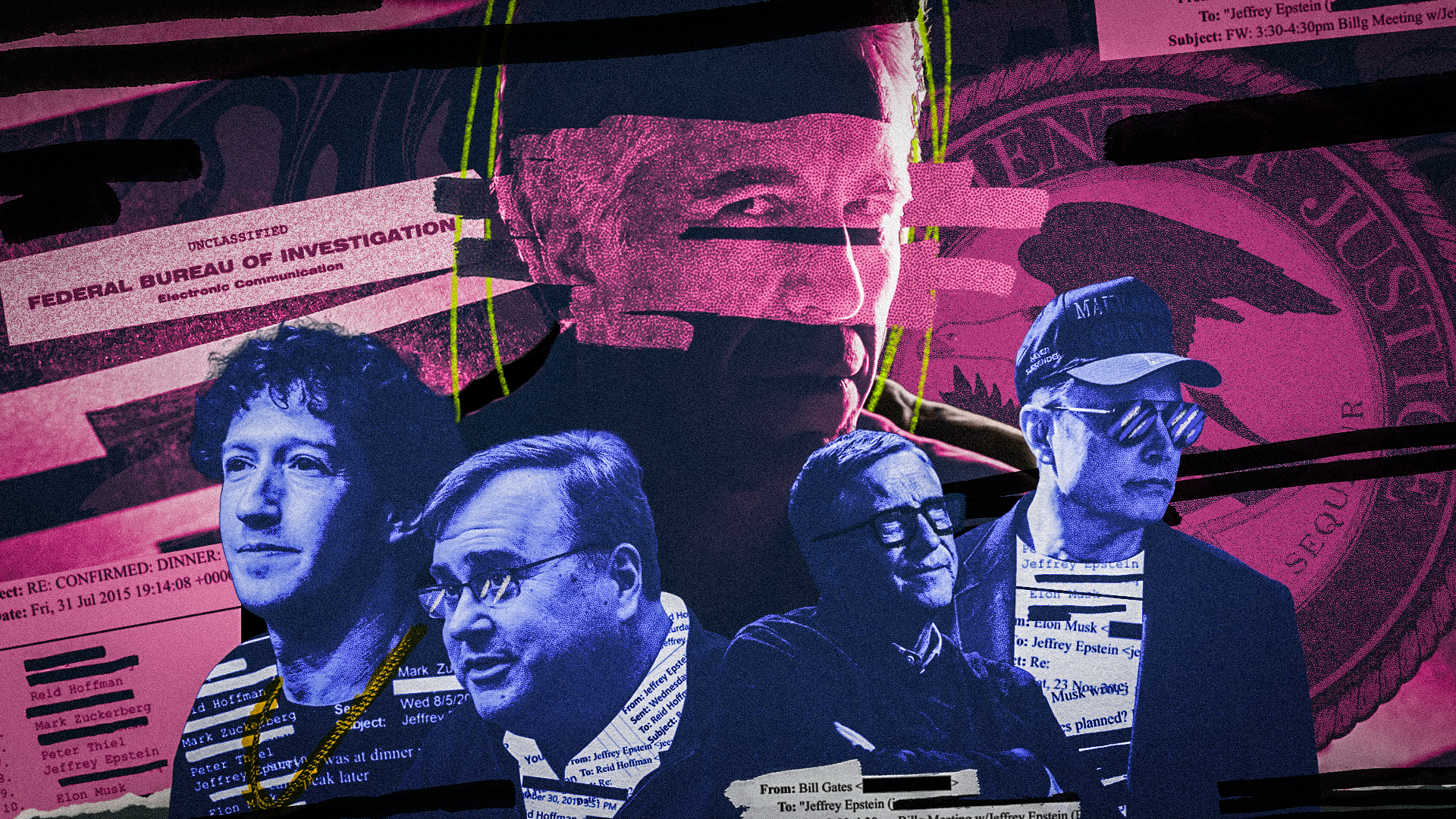 9 tech titans in the Epstein files