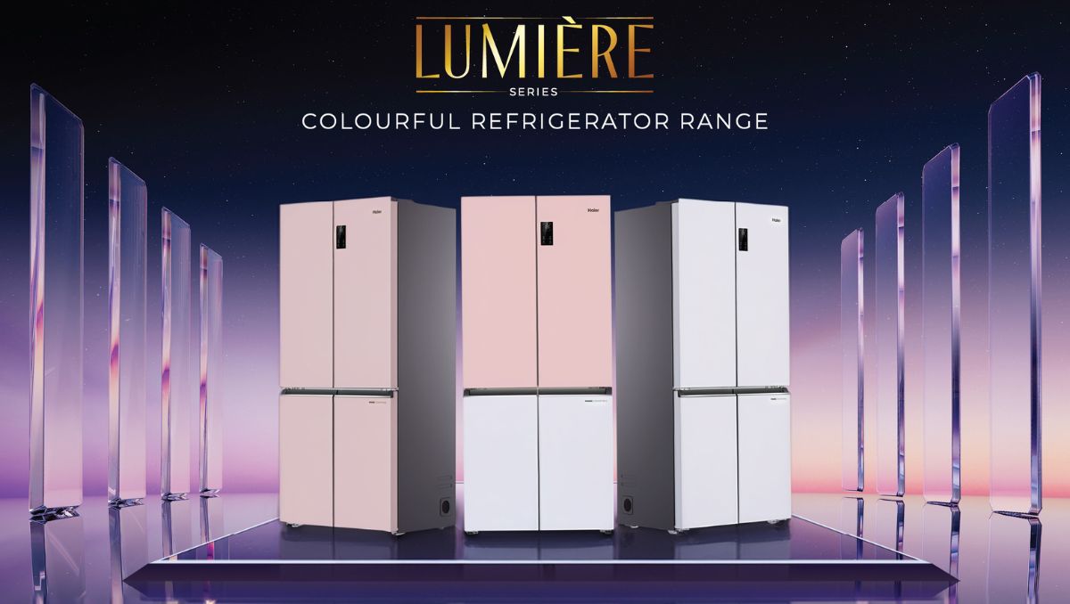 Haier Brings Colourful 4-Door Lumière Refrigerators to India From Rs 83,990