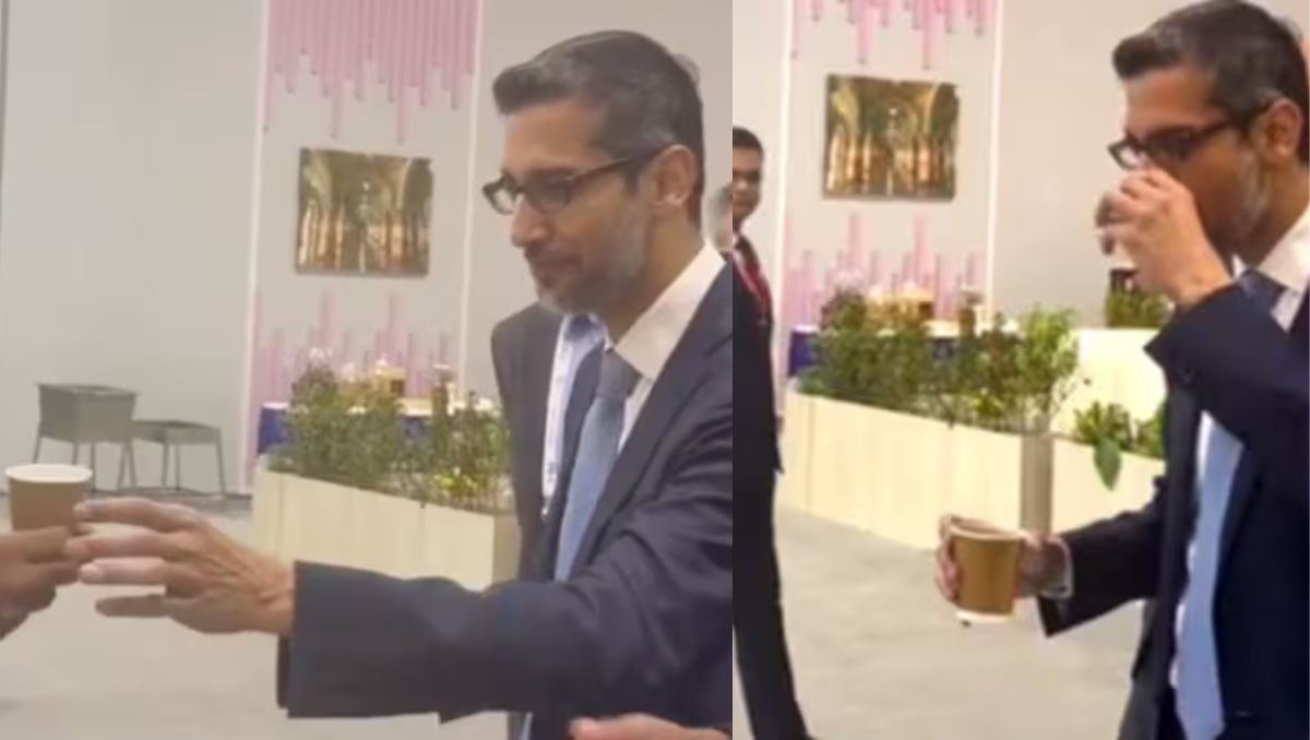 Sundar Pichai Left Impressed After Sipping Malabar Arabica in Delhi