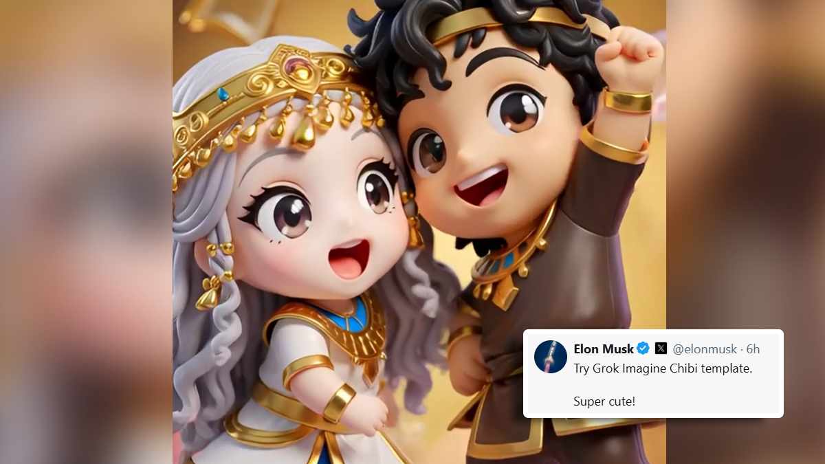 Elon Musk Shares Chibi Template For Grok AI; Here’s How To Personalize Your Pics In This Cute Anime Art Style