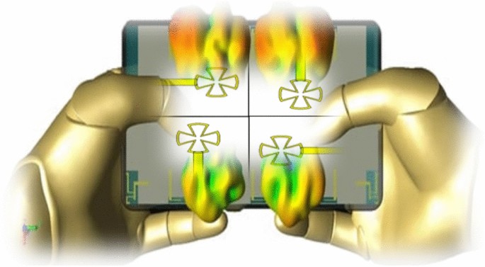 Compact and low mutual coupling 4 × 4 wideband MIMO antenna design for 5G millimeter-wave applications