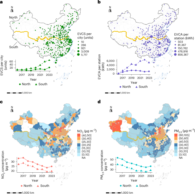 Empirical evidence of air pollution reduction from electric vehicle usage across Chinese cities