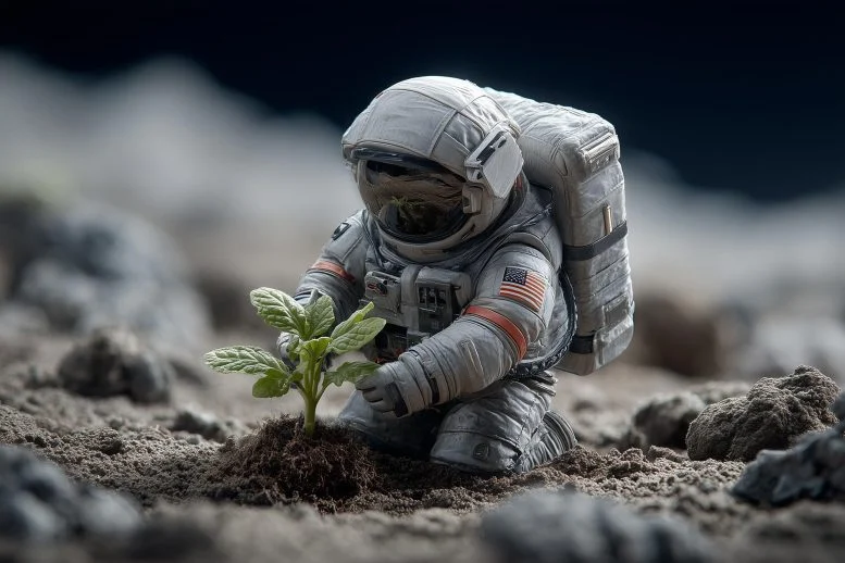 Scientists Just Grew Chickpeas in Moon Dirt
